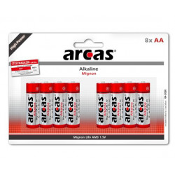 Arcas AA/LR6, Alkaline, 8...