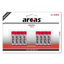 Arcas AAA/LR03, Alkaline, 8...