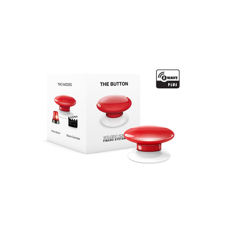 Fibaro The Button Z-Wave, Red