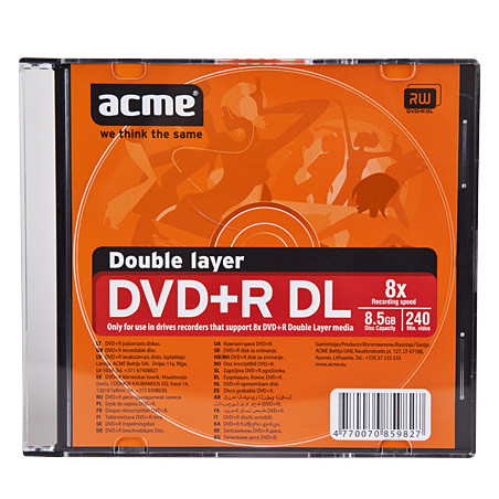 Acme DVD+R Double Layer 8.5...