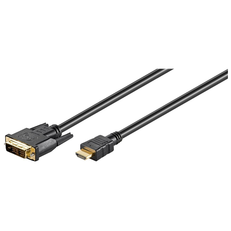 Goobay DVI-D/HDMI cable,...