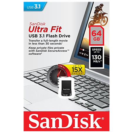 Sandisk Ultra Fit™ USB 3.1...