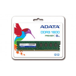 ADATA 8 GB, DDR3, 1600 MHz,...