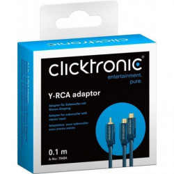 Clicktronic 1x RCA male to...