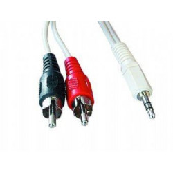 CABLE AUDIO 3.5MM-2PHONO...