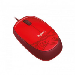 MOUSE USB OPTICAL M105/RED...
