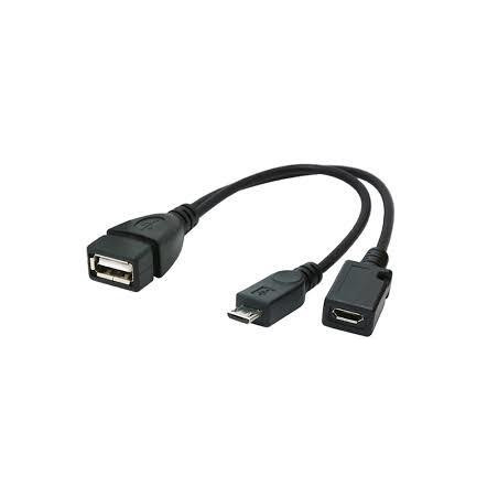 CABLE USB OTG AF +MICRO BF...
