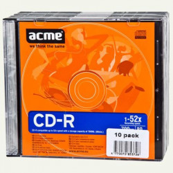 Acme CD-R 0.7 GB, 52 x, 10...
