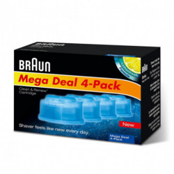 Braun Refills 4 Pack  Clean...