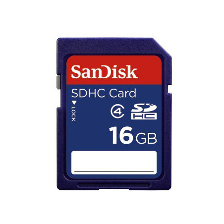 Sandisk SDHC card 16 GB,...