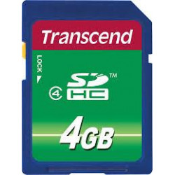 MEMORY SDHC 4GB/CLASS4...