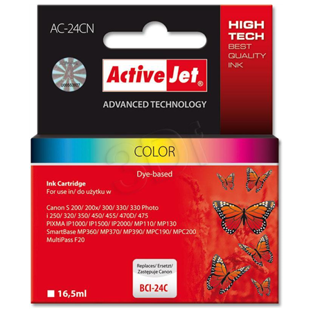 ActiveJet ink AC-24CN Canon...