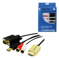 2m HDMI to VGA with Audio...