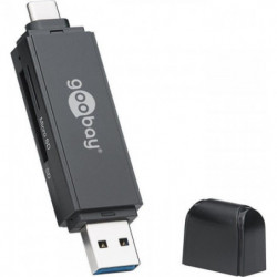 Goobay USB 3.0 – USB-C 2in1...